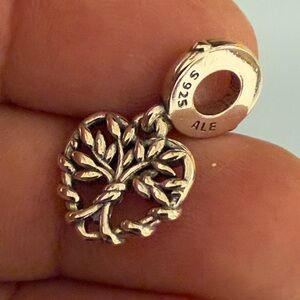 Silver Tree of Life Charm